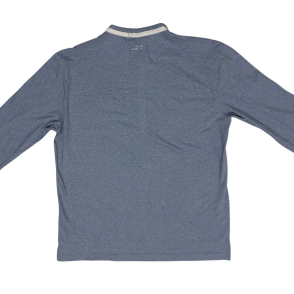LOUIS CASTEL Men's Blue Long Sleeve Shirt - Picture 2 of 11